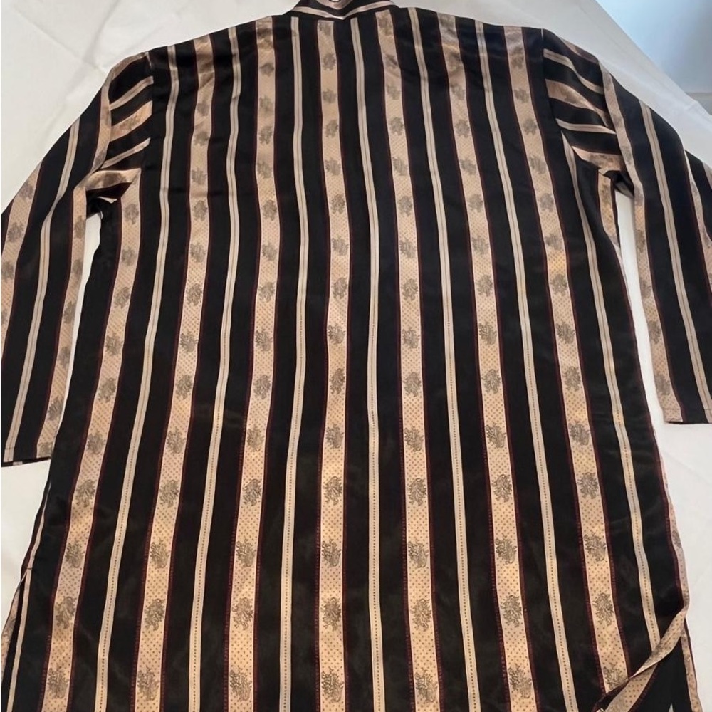 Victoria’s Secret Satin Striped Blouse